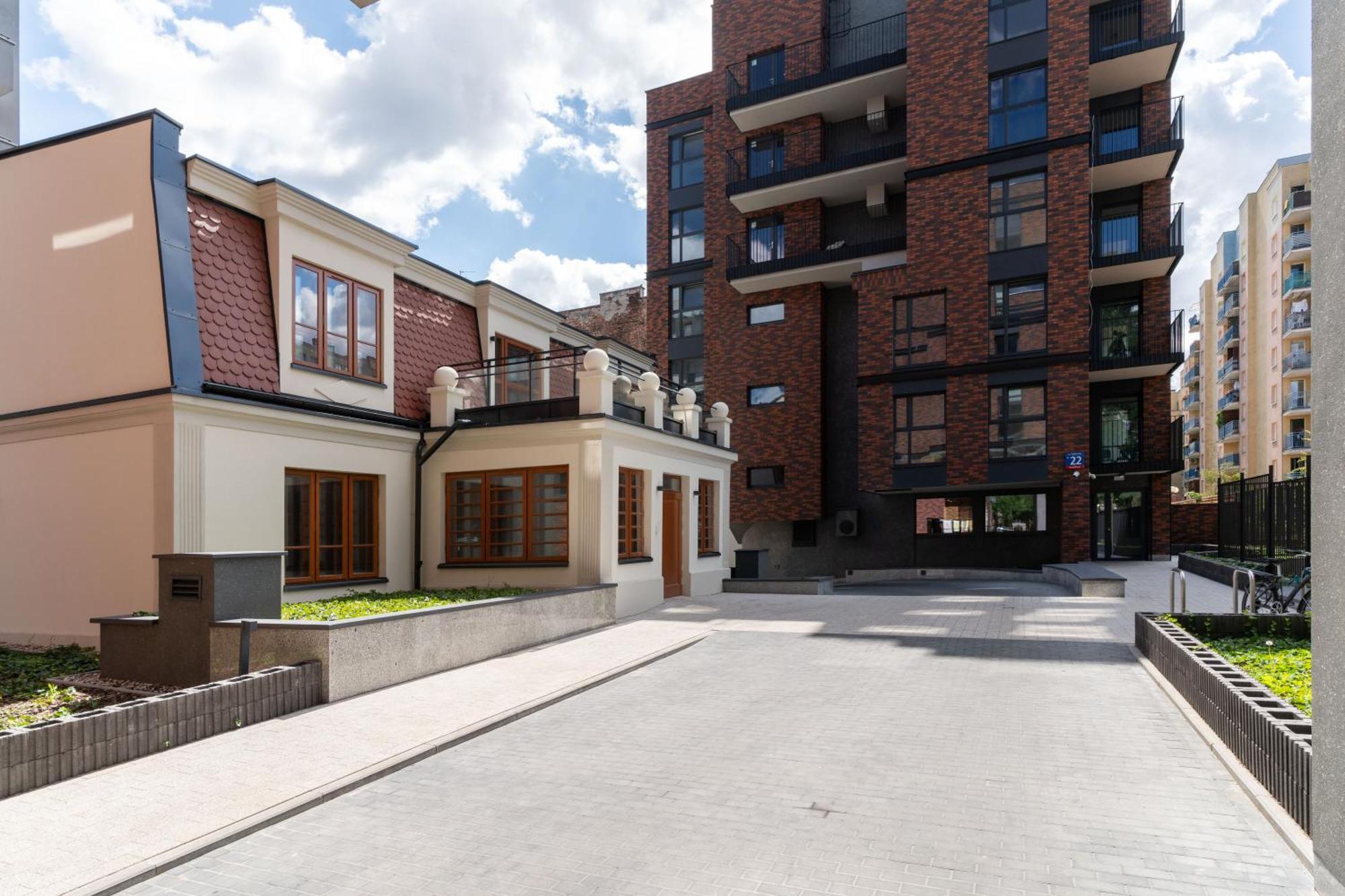 Lineburg Villa Apartments Warsaw Exterior photo